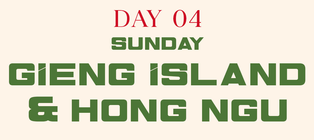 Gieng island - Hong Ngu