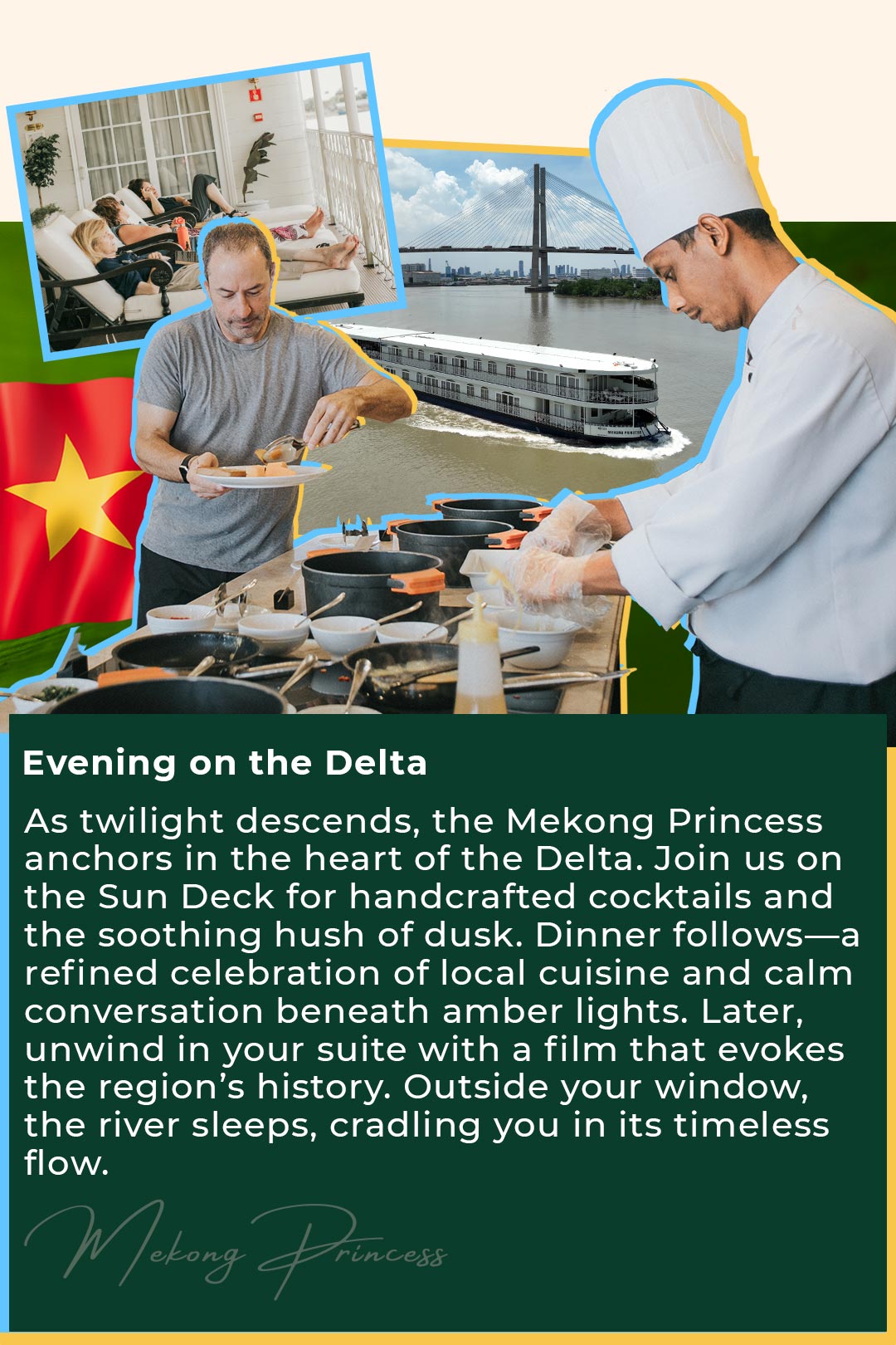 Evening on the Mekong Delta