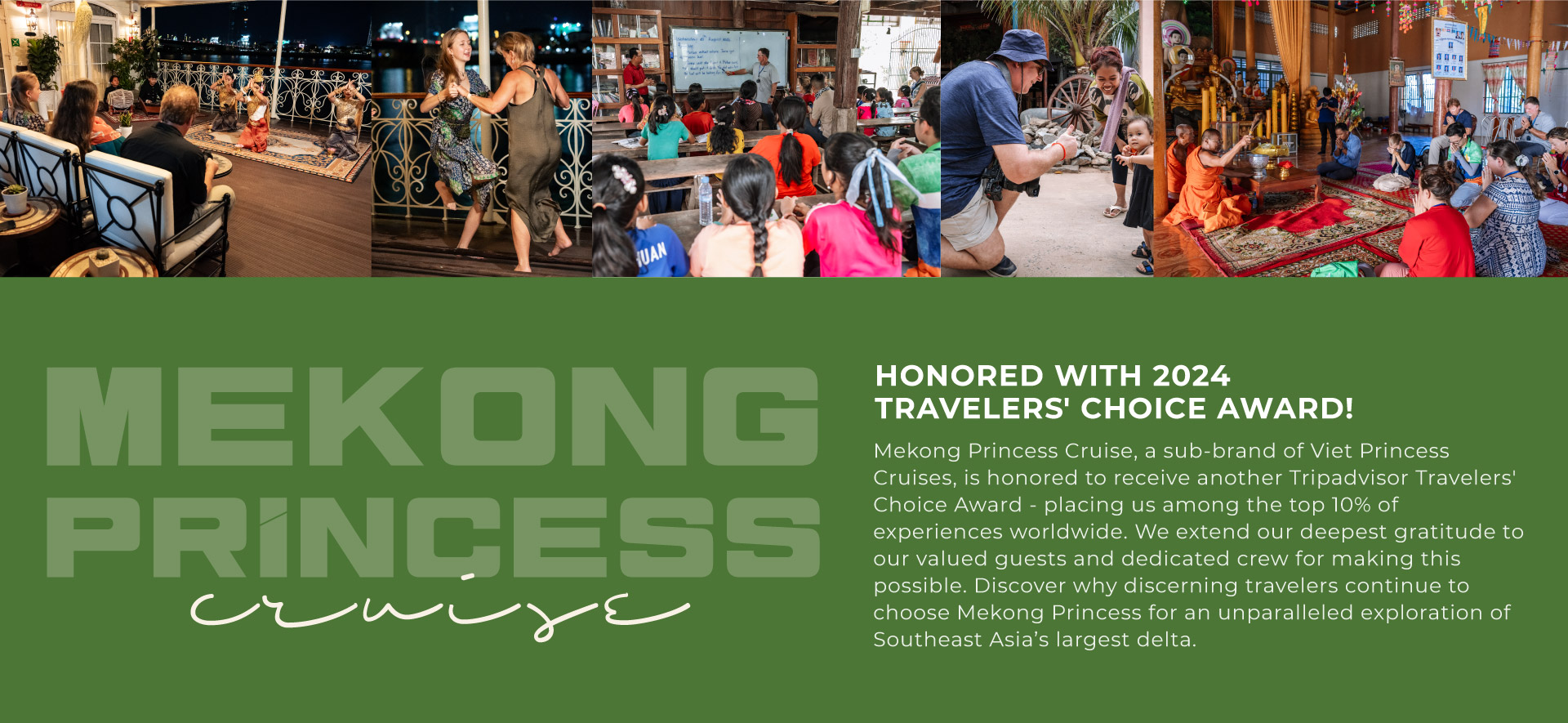 Honored with 2024 travelers' choice award