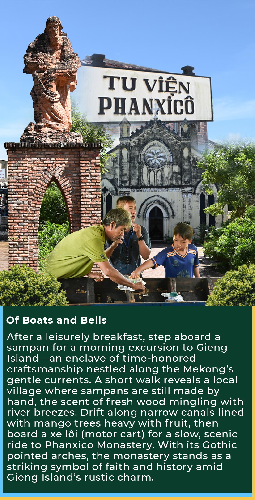 Gieng island - Phanxico Monastery