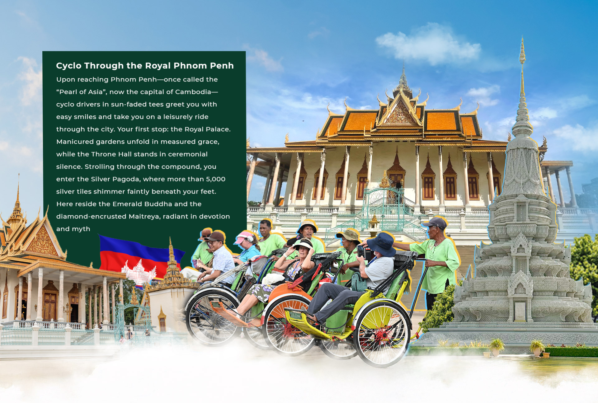 Cyclo Through the Royal Phnom Penh - banner