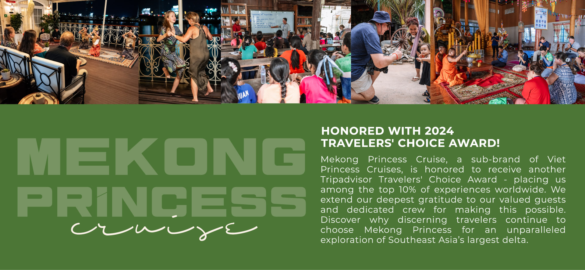 Honored with 2024 travelers' choice award