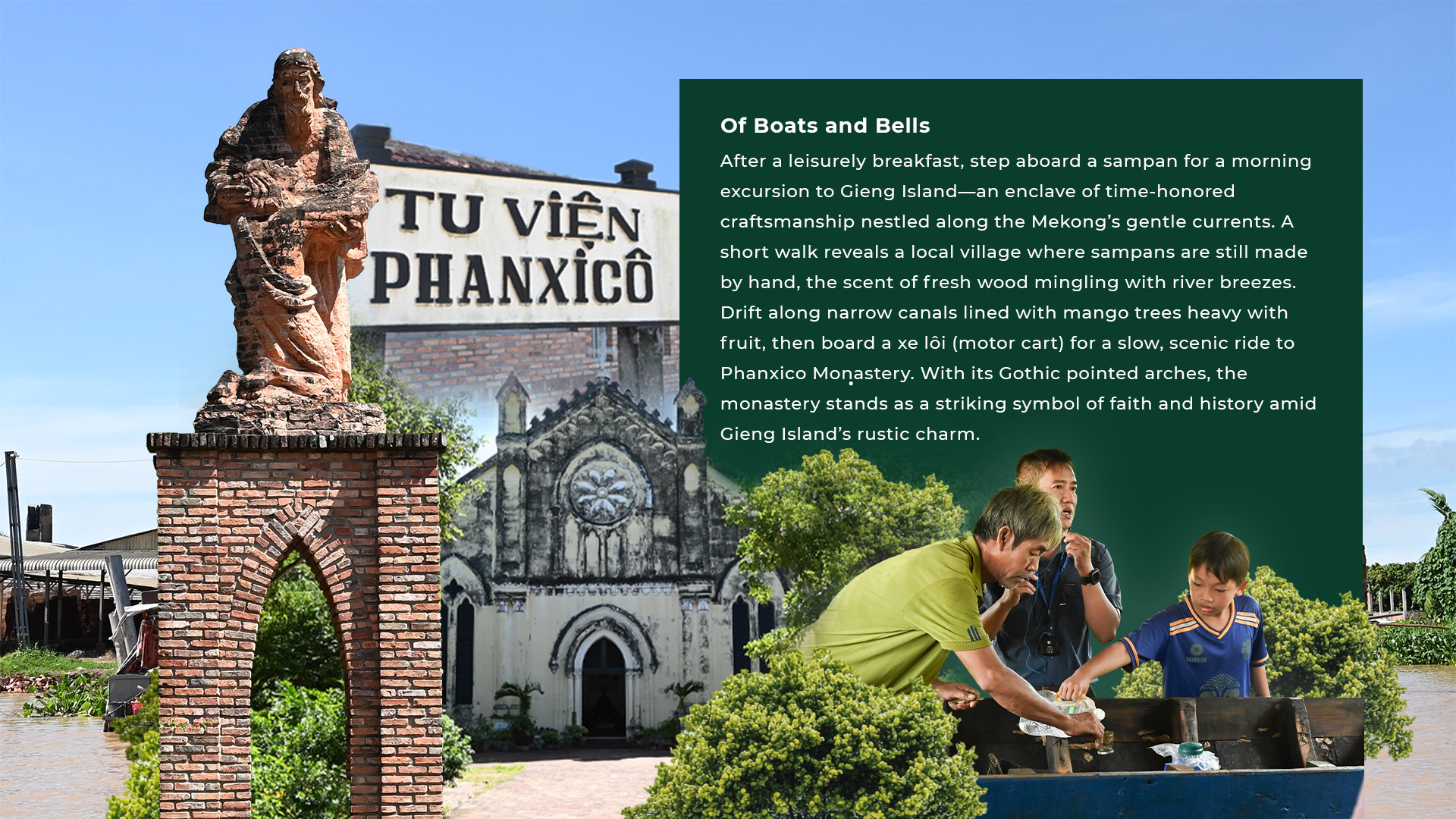 Gieng island - Phanxico Monastery