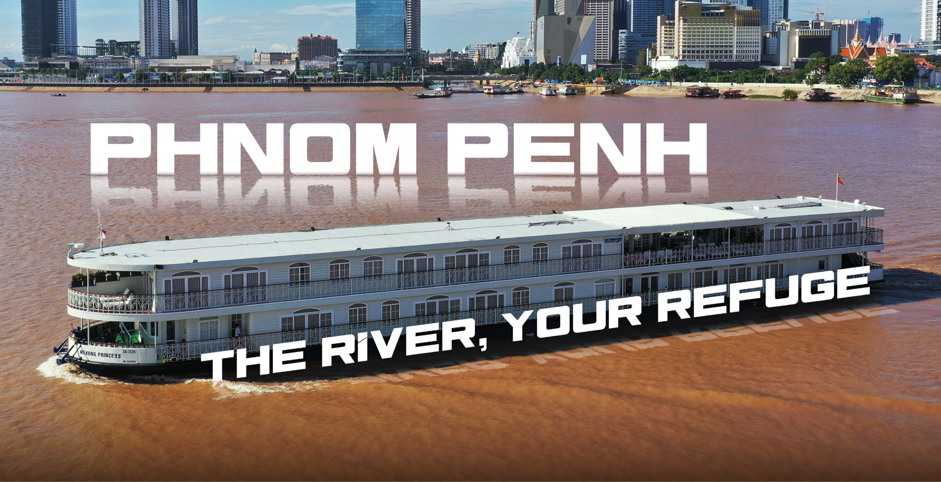 Phnom Penh - The river, your refuse