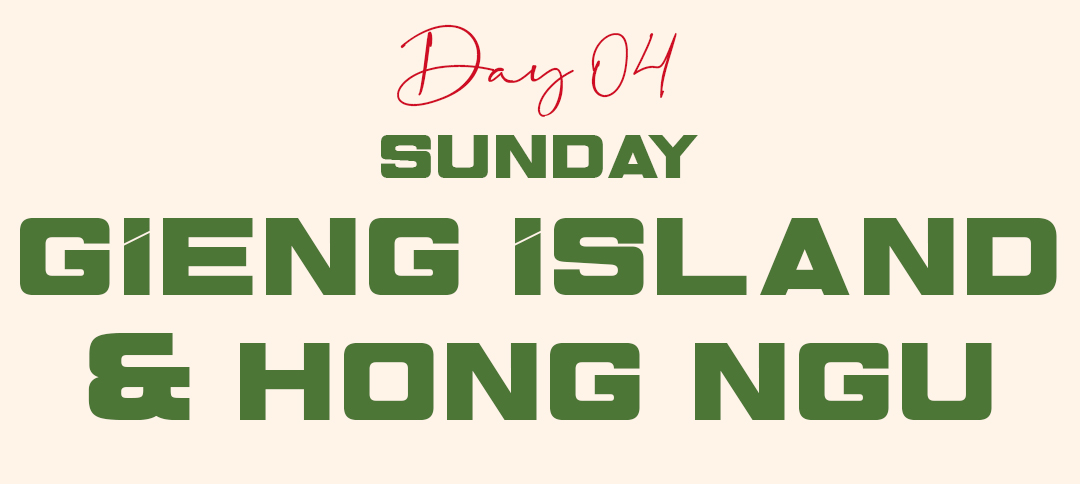 Gieng island - Hong Ngu