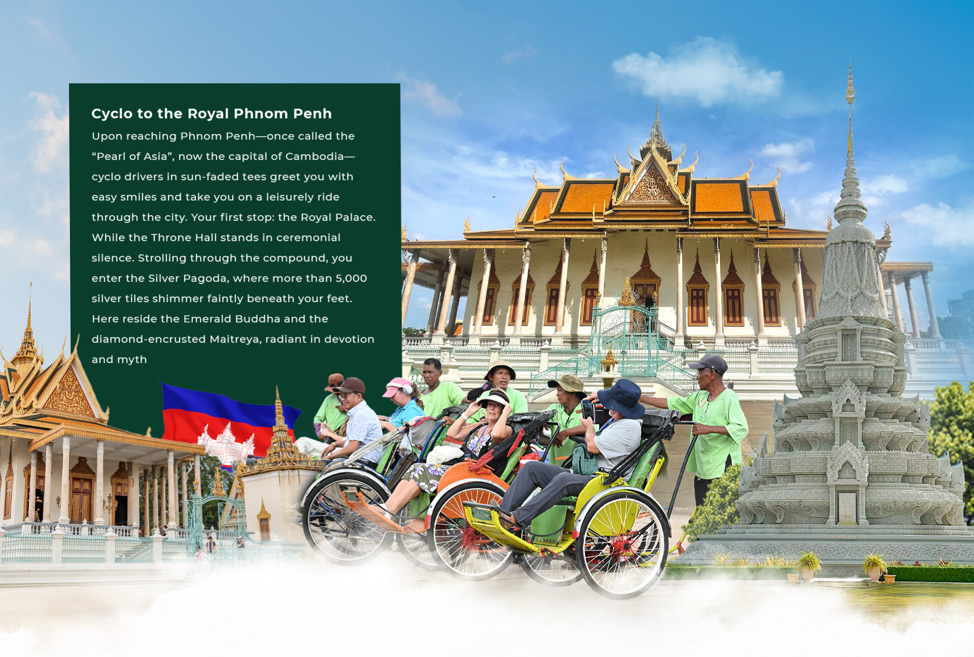 Cyclo Through the Royal Phnom Penh - banner
