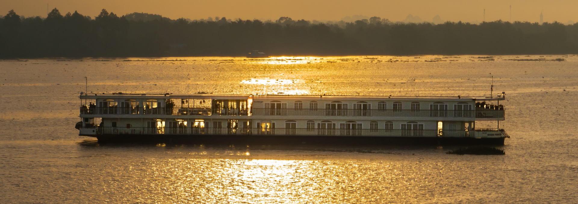 Close The Year In Golden Light Along The Mekong 
