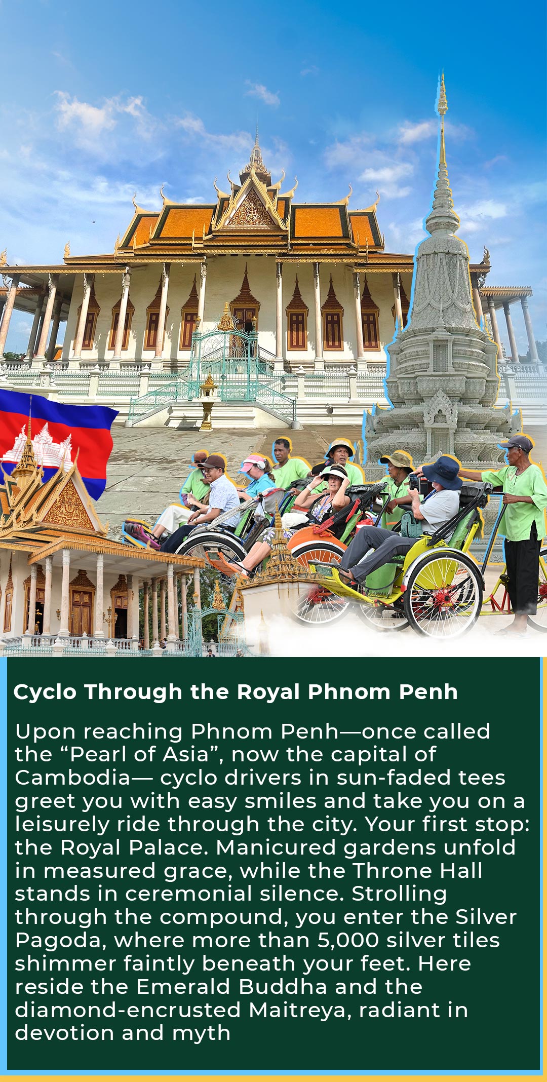 Cyclo Through the Royal Phnom Penh - banner