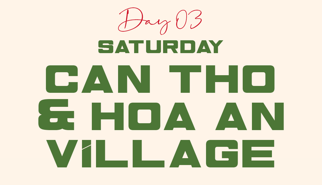 Can Tho - Hoa An village