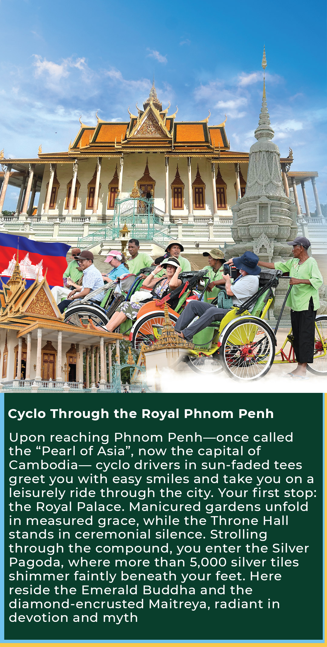 Cyclo Through the Royal Phnom Penh - banner