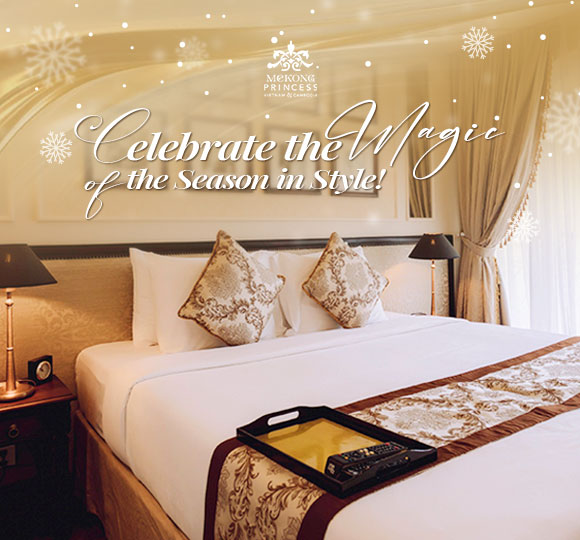 Junior Suites have just become available again for our exclusive holiday trip aboard the Mekong Princess
