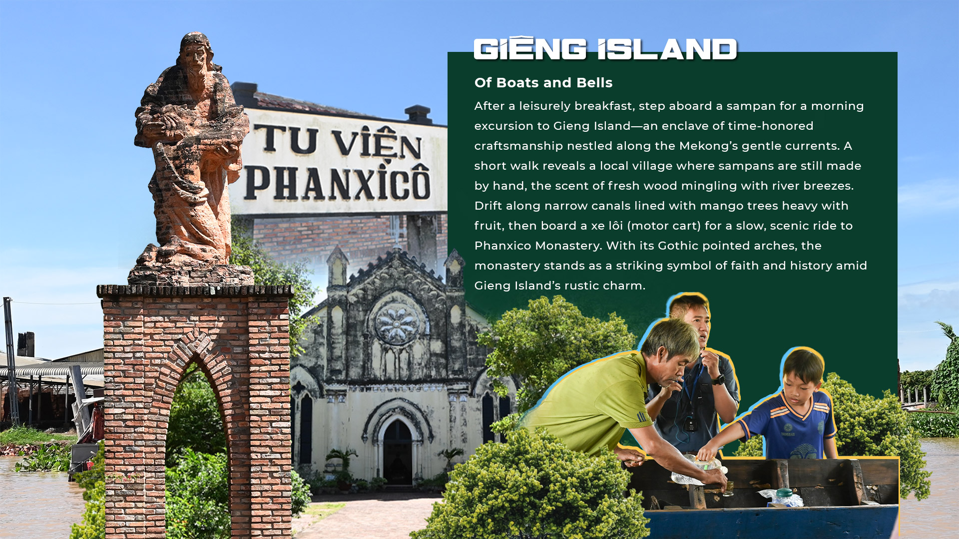 Gieng island - Phanxico Monastery